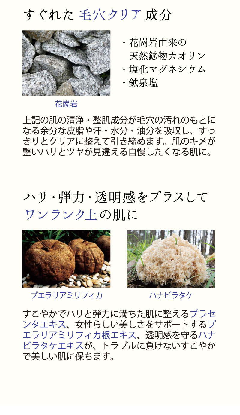 塗って洗い流して即実感！クリアな毛穴・肌色に導くスペシャルジェル 